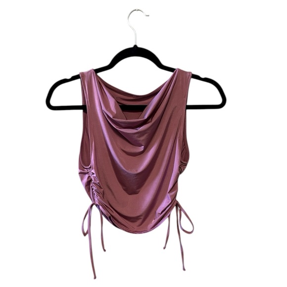 ALO Yoga Tops - ALO Yoga Mauve Mullberry Tank Top with Side Ties Size: Small